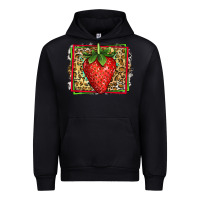 Black strawberry summer Urban Hoodie - Jasminsmagicworld