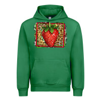 Emerald strawberry summer Urban Hoodie - Jasminsmagicworld