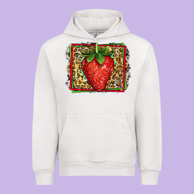 Strawberry Summer Urban Hoodie Designed By Jasminsmagicworld