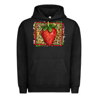 Pigment Black strawberry summer Urban Hoodie - Jasminsmagicworld