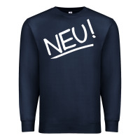 Navy #neu #german #krautrock experimental music birthday present Premium Sweatshirt - FloraArt