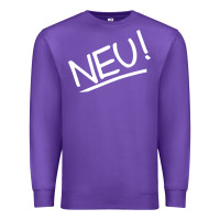 Purple #neu #german #krautrock experimental music birthday present Premium Sweatshirt - FloraArt
