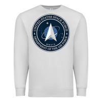 Dove Grey Official United States Space Force USSF Military Patch Premium Sweatshirt - FloraArt