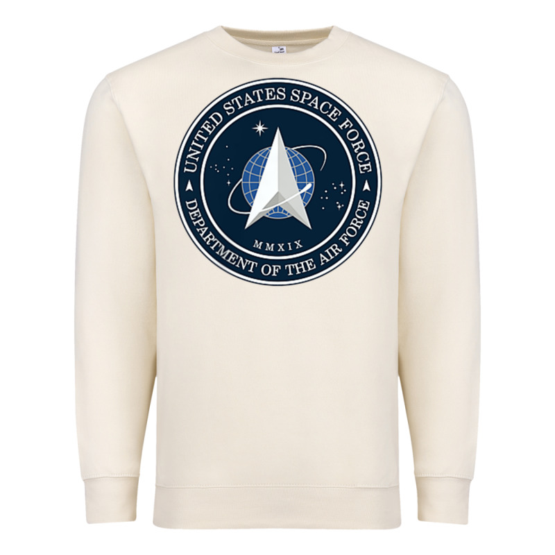 Official United States Space Force Ussf Military Patch Premium Sweatshirt by FloraArt | Teevron