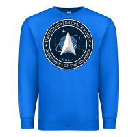 True Royal Official United States Space Force USSF Military Patch Premium Sweatshirt - FloraArt