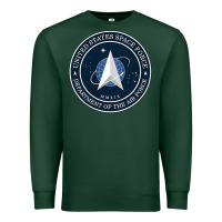 Sports Green Official United States Space Force USSF Military Patch Premium Sweatshirt - FloraArt