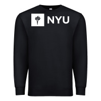 Black nyu new york university Premium Sweatshirt - FloraArt