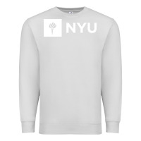 Dove Grey nyu new york university Premium Sweatshirt - FloraArt