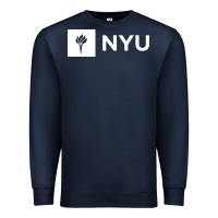 Navy nyu new york university Premium Sweatshirt - FloraArt