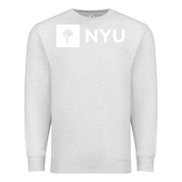 Oatmeal Heather nyu new york university Premium Sweatshirt - FloraArt