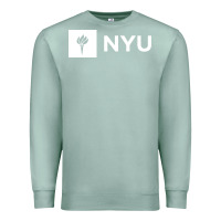 Seafoam nyu new york university Premium Sweatshirt - FloraArt
