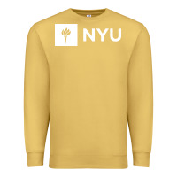 Antique Gold nyu new york university Premium Sweatshirt - FloraArt