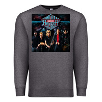 Charcoal Heather night ranger 3 copy Premium Sweatshirt - FloraArt