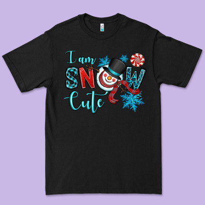 I Am Snow Cute Premium Tee Designed By Oliviacreatesart
