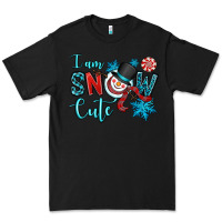 Black i am snow cute Premium Tee - OliviaCreatesArt