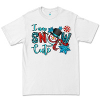 White i am snow cute Premium Tee - OliviaCreatesArt