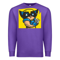 Purple snikt i, wolverine Premium Sweatshirt - FloraArt