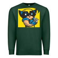 Sports Green snikt i, wolverine Premium Sweatshirt - FloraArt