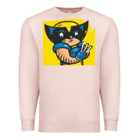 Pale Pink snikt i, wolverine Premium Sweatshirt - FloraArt