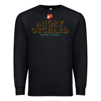 Black Official Merchandise of Angry Orchard Hard Cider .png Premium Sweatshirt - FloraArt