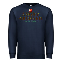Navy Official Merchandise of Angry Orchard Hard Cider .png Premium Sweatshirt - FloraArt