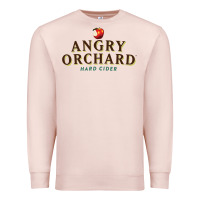 Pale Pink Official Merchandise of Angry Orchard Hard Cider .png Premium Sweatshirt - FloraArt