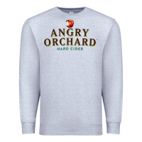Heather Grey Official Merchandise of Angry Orchard Hard Cider .png Premium Sweatshirt - FloraArt