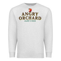 Oatmeal Heather Official Merchandise of Angry Orchard Hard Cider .png Premium Sweatshirt - FloraArt