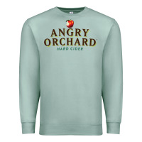 Seafoam Official Merchandise of Angry Orchard Hard Cider .png Premium Sweatshirt - FloraArt