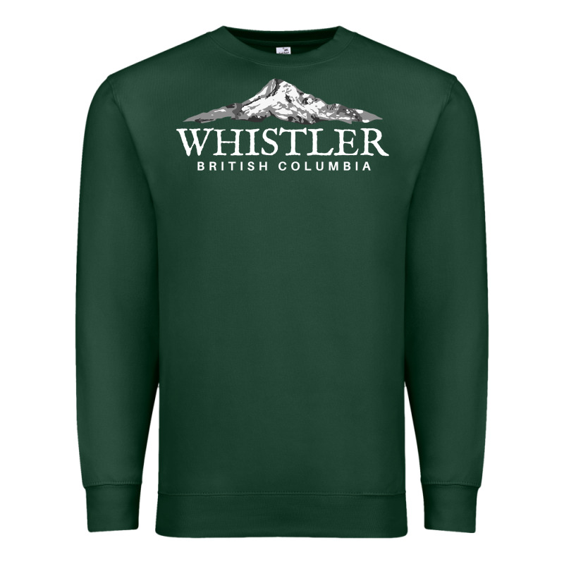 Whistler British Columbia Shirt Long Sleeve, Mountain Tee Premium Sweatshirt by FloraArt | Teevron