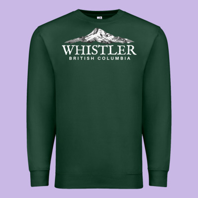 Whistler British Columbia Shirt Long Sleeve, Mountain Tee Premium Sweatshirt Designed By Floraart