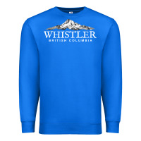 True Royal whistler british columbia shirt long sleeve, mountain tee Premium Sweatshirt - FloraArt