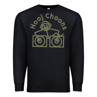 Black Hooj Choons (Olive Green) Premium Sweatshirt - FloraArt