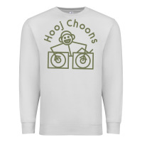 Dove Grey Hooj Choons (Olive Green) Premium Sweatshirt - FloraArt