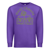 Purple Hooj Choons (Olive Green) Premium Sweatshirt - FloraArt