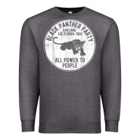 Charcoal Heather oakland california 1966 black panther party   dist Premium Sweatshirt - FloraArt