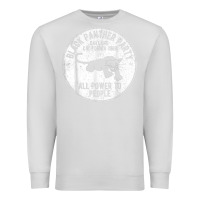 Dove Grey oakland california 1966 black panther party   dist Premium Sweatshirt - FloraArt