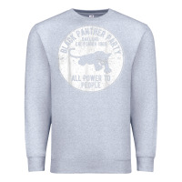 Heather Grey oakland california 1966 black panther party   dist Premium Sweatshirt - FloraArt