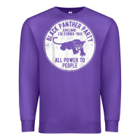 Purple oakland california 1966 black panther party   dist Premium Sweatshirt - FloraArt