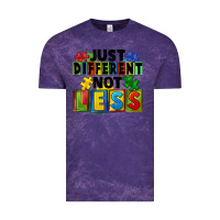 Cloud Purple just different not less Vintage Tee - FaDigitalArtStudio