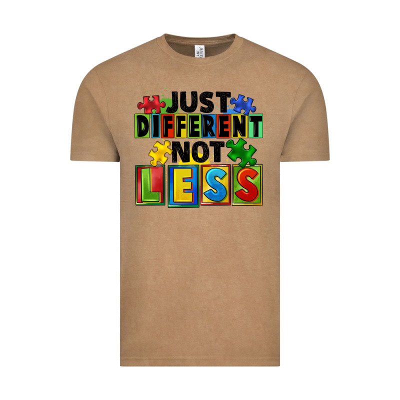 Just Different Not Less Vintage Tee by FaDigitalArtStudio | Teevron