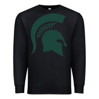 Black the michigan state spartans Premium Sweatshirt - FloraArt
