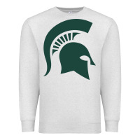 Oatmeal Heather the michigan state spartans Premium Sweatshirt - FloraArt