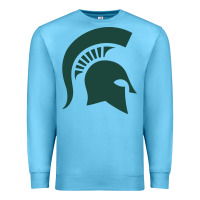 Ocean Blue the michigan state spartans Premium Sweatshirt - FloraArt