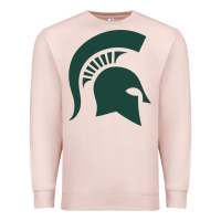 Pale Pink the michigan state spartans Premium Sweatshirt - FloraArt