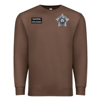Chestnut CHICAGO P.D - DETECTIVE JAY HALSTEAD - INTELLIGENCE BADGE VEST Premium Sweatshirt - FloraArt