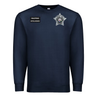 Navy CHICAGO P.D - DETECTIVE JAY HALSTEAD - INTELLIGENCE BADGE VEST Premium Sweatshirt - FloraArt