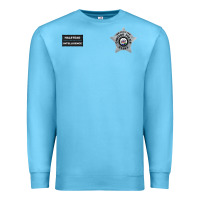 Ocean Blue CHICAGO P.D - DETECTIVE JAY HALSTEAD - INTELLIGENCE BADGE VEST Premium Sweatshirt - FloraArt