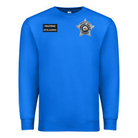 True Royal CHICAGO P.D - DETECTIVE JAY HALSTEAD - INTELLIGENCE BADGE VEST Premium Sweatshirt - FloraArt
