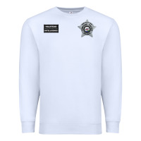White CHICAGO P.D - DETECTIVE JAY HALSTEAD - INTELLIGENCE BADGE VEST Premium Sweatshirt - FloraArt